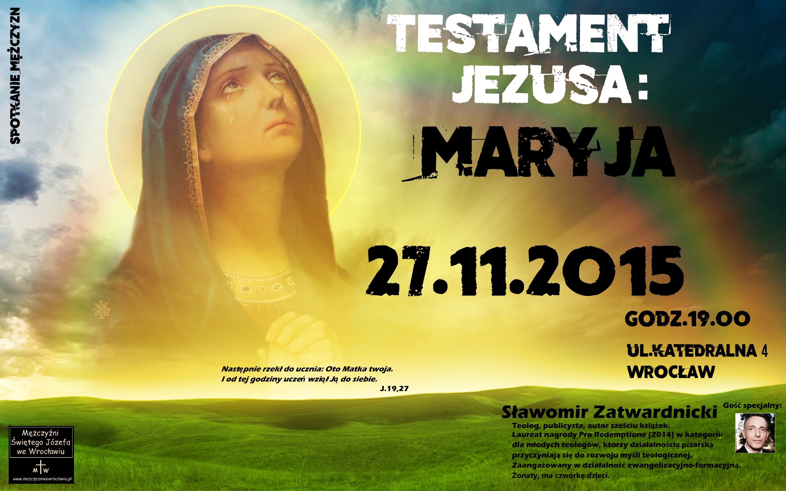 Testament Jezusa - Maryja - 27.11.2015