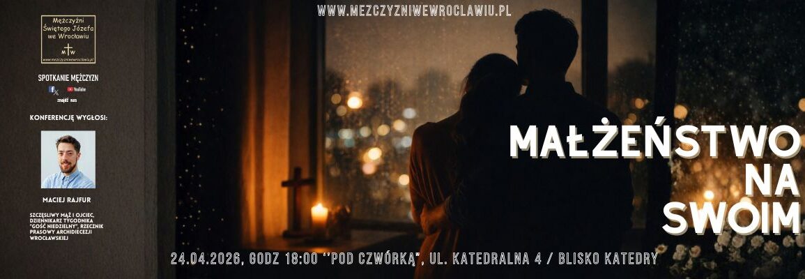 Małżeństwo na swoim, 1200x400px